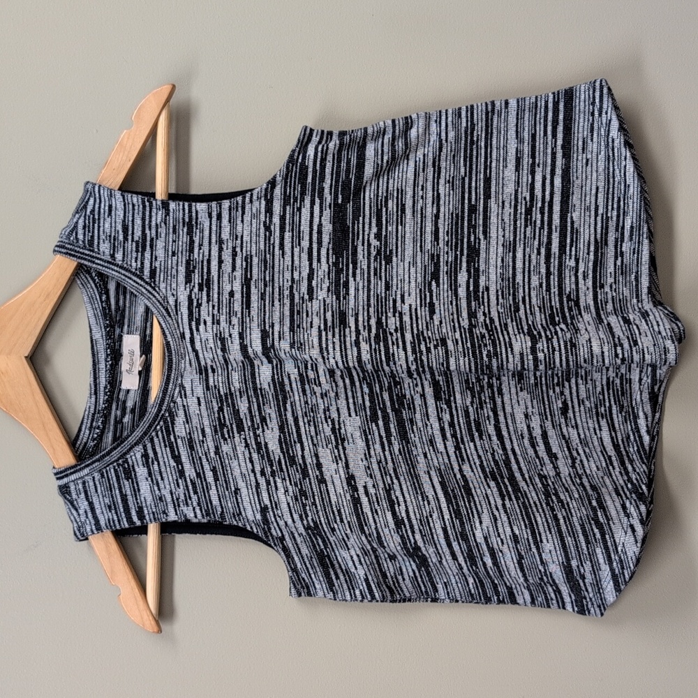 Madewell Marty Space Dyed Swing Style Tank Top